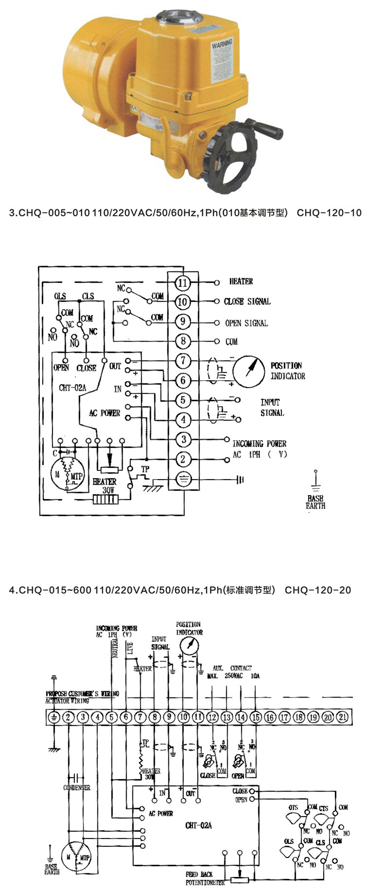 防爆閥門(mén)電動(dòng)執(zhí)行器